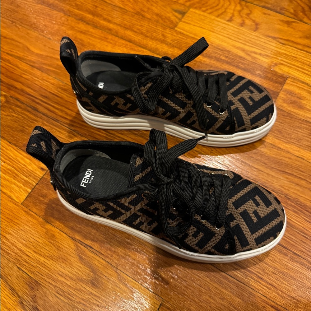 FENDI FF platform sneakers - Picture 2 of 6